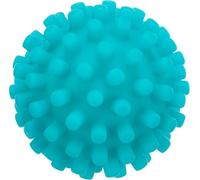TRIXIE hedgehog ball for dogs, ø 6 cm, blue, 3428, vinyl, large pimples, squeaker, chewing, retrieving
