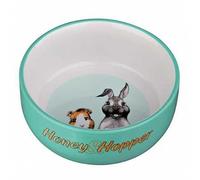 Honey & Hopper Ceramic Bowl, 250 Ml/ø 11cm - Bowl Guinea 250ml Rabbit Pig Food - ceramic bowl guinea 250ml 11 cm rabbit pig food water 60808 honey