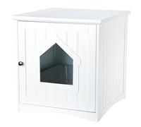 Trixie Cat House for Cat Toilets White - 49×51×51 cm