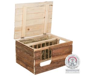 Trixie House Hilke with Integrated Hay Manger for Small Animals - 40 × 23 × 32 cm