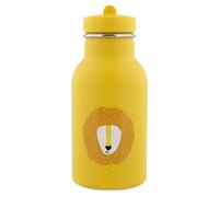 Trixie Insulated Drinking Bottle - Mr. Lion - 350ml Stainless Steel Water Bottle for Kids - Yellow - Keeps Drinks Cold - Leakproof - Eco-Friendly and