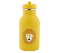 Trixie Insulated Drinking Bottle - Mr. Lion - 350ml Stainless Steel Water Bottle for Kids - Yellow - Keeps Drinks Cold - Leakproof - Eco-Friendly and BPA-Free