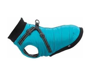 TRIXIE jas pontis met tuig voor hond aqua, 36 cm