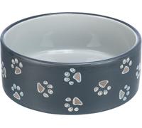 Trixie Jimmy Ceramic Dog Bowl, Assorted Colors, 20 cm, Design may vary