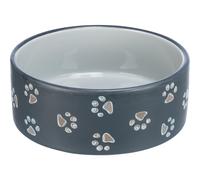 Trixie Jimmy Ceramic Dog Bowl, Assorted Colors, 20 cm, Design may vary