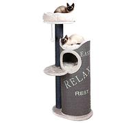 Trixie Juana Scratching Post For Cat, 134cm Diameter, Brown/cream - Cat 134cm - scratching juana cat 134 cm trixie tree post diameter browncream cats