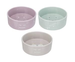 Trixie Junior Assorted Ceramic Bowl for Dogs - 0.3 l/ø 12 cm