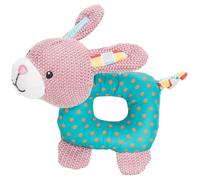 Trixie Junior Bunny Multi Textured Fabric Polyester Puppy Toy With Sound