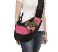 Soft Front Carrier, 22 × 20 × 60 cm, Blue and Light Grey