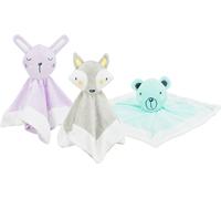 TRIXIE Snuggle Cloth for Puppies - plush crinkle cloth and dog toy with soft surface - interactive toy for cuddling and activity - 20 x 20 cm - 36178