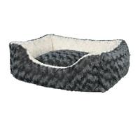 Trixie Kaline Dog Bed, 65 x 50 cm, Grey/Cream