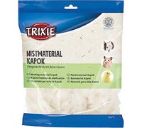 Trixie Kapok, nest Building Material, 100 g, Creamy, Booths, nests, perches, Nesting Boxes, cocoons, Pads, Fabric Tunnels (620814)