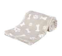 TRIXIE Kenny blanket for dogs, plush, 75 50 cm, beige - 37162