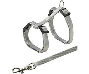 Trixie Kitten Harness with Leash, Nylon (colour assorted)