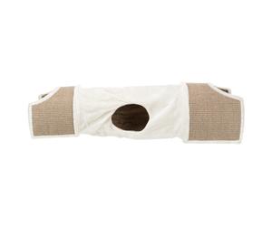 Trixie Kratztunnel, 110 ? 30 ? 38 cm, lichtgrau/braun/taupe