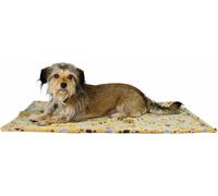 TRIXIE Laslo Fleece Blanket, 75 x 50 cm, Beige