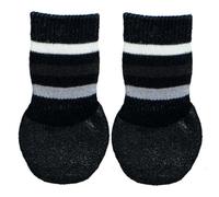Trixie Latex Anti-Slip Rubber Coated Cotten Dog Socks