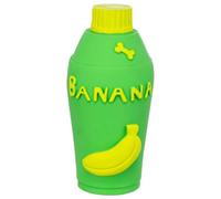 Trixie Latex Toy Bottle - Dog Toy with Voice - Flexible Latex - Green - 14.5 cm
