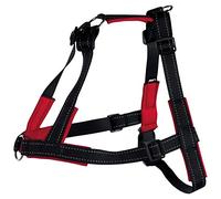 Trixie Lead N Walk Soft Dog Harness Black L-XL