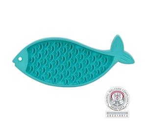 Trixie Lick'n' Snack Cat Mat Silicone Petrol - 28cm