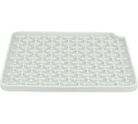 Trixie - Lick'n'Snack Pet Licking Tablecloth, Silicone Licking Tray, 20 x 20 cm, Dark Grey, Non-Slip, Dishwasher and Freezer Safe