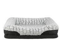 Trixie Lino Vital Square Dog Bed Black/Grey - 110cm x 75cm