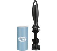 TRIXIE Lint Roller for Upholstery & Textiles - quickly removes animal hair & lint - reusable protective film - plastic - 1 × 60 sheets - 23231