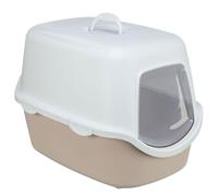Trixie Vico Litter Tray with Hood for Cats Dark Grey/Light Grey - 40x40x56cm
