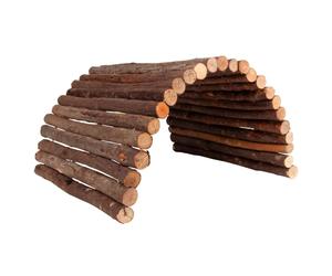 Trixie Log Wood Bridge for Small Animals - 65 x 40cm