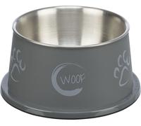 Trixie Long Ear Dog Bowl Food & Water Stainless Steel with Non-Slip Rubber Base