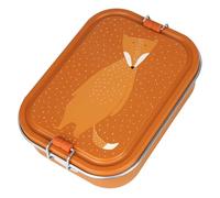 Trixie Lunch Box Stainless Steel Mr Fox Orange Large
