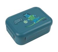 Trixie Lunchbox with Clips and Divider, Kids Lunch Box from Age 3 | Leak-proof lunch box for boys girls in primary school, lightweight lunch box with compartments, BPA-free, set of 2