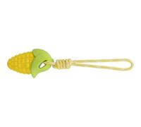 Trixie Maize Cob on Rope Dog Toy - 13cm/34cm