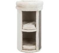 Trixie Mexia 2-Story Cat Condo Tower, Top Platform with Removable Bed, Removable Cushions 15.75 x 15.75 x 29 inches
