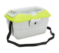 Trixie Capri Transport Box for Dwarf Rabbits Light Grey/Green - 40x22x30cm