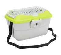Trixie Capri Transport Box for Dwarf Rabbits Light Grey/Green - 40x22x30cm