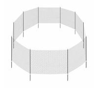TRIXIE Mobile dog fence 15m black