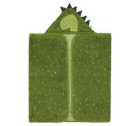 Trixie Mr. Dino Animal Print Hooded Towel, 70x130 cm, Green, Cotton/100%