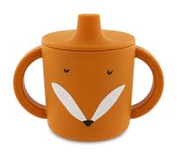 Trixie - Mr Fox Sippy Cup - 4m+ - 100% Food Grade Silicone - Orange