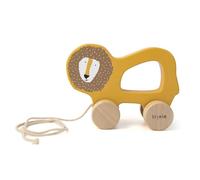Trixie Mr. Lion Pull Along Toy - FSC-Certified Wood - 12m+, Yellow