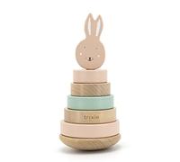 Trixie Mrs. Rabbit Stacking Toy - Baby toy - FSC-Certified Wood - 12m+, Pink