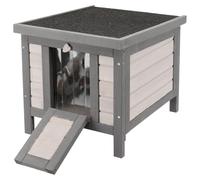 Trixie natura Insulated Small Cat Home for Cold Season, Gray