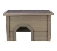 TRIXIE natura Small Animal House Rabbit Hideout Playpen House Shelter for Rabbits Bunnies Guinea Pigs and Chinchillas Gray-Green