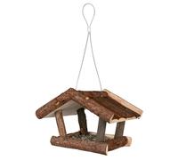 Trixie Nature Bark Wood Hanging Bird Feeder - 32 x 23 x 20cm