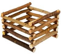 Wood Hay Lettuce Rack Manger Rabbit Guinea Pig 60982 - Trixie Natural - guinea rabbit pig hay trixie natural wood manger 60982 rack lettuce