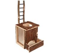 TRIXIE Natural Living Play and Burrow Tower, 20 × 20 × 16 cm