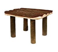 Trixie Shelter and Platform Bark Wood for Small Animals - 30 x 22 x 25 cm