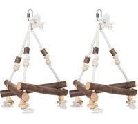 Trixie Natural Living Swing on Rope, 27 x 27 x 27 cm (Pack of 2)