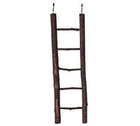Trixie Natural Living Wooden Ladder With 5 Rungs, 26cm - Sizes Bird Cage Budgie - ladder trixie natural living wooden sizes 5 bird cage budgie toy