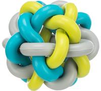 Knotted Ball, Natural Rubber, Ø 7cm - Rubber Ball Trixie Diameter Pack 4 Dog - natural rubber ball knotted trixie 7 cm diameter pack 4 dog toy